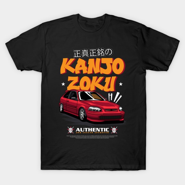 Kanjo Zoku T-Shirt by cungtudaeast